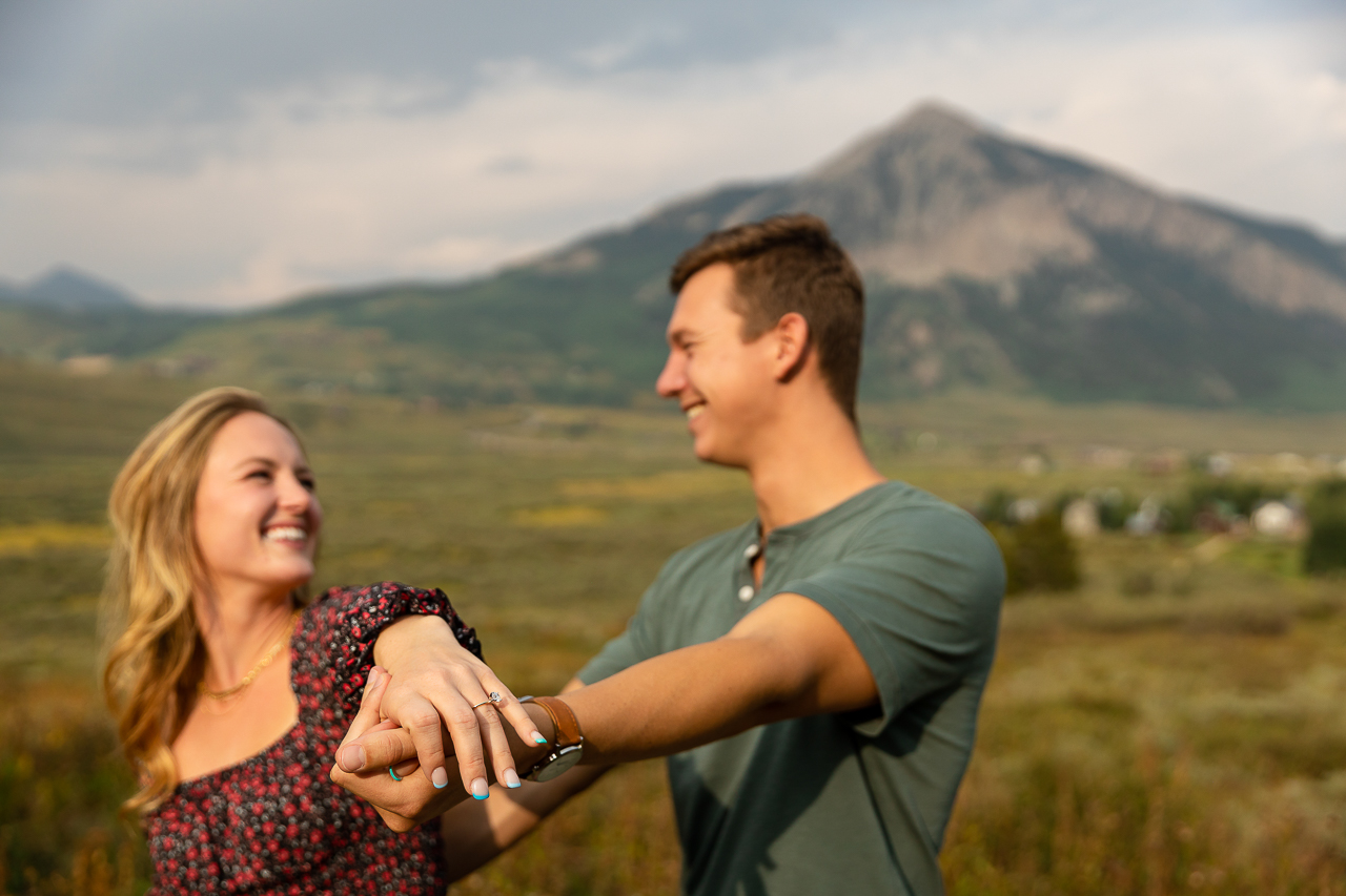 Woods Walk Downtown CB Elk Avenue Prime Purple Mountain Bed and Breakfast Lodge Elk Ave Soupçon Crested Butte photographer Gunnison photographers Colorado photography - proposal engagement elopement wedding venue - photo by Mountain Magic Media