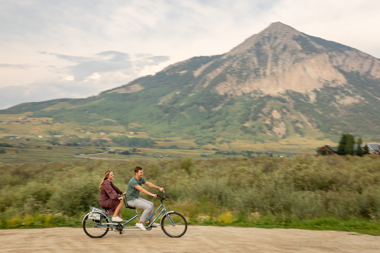 Woods Walk Downtown CB Elk Avenue Prime Purple Mountain Bed and Breakfast Lodge Elk Ave Soupçon Crested Butte photographer Gunnison photographers Colorado photography - proposal engagement elopement wedding venue - photo by Mountain Magic Media