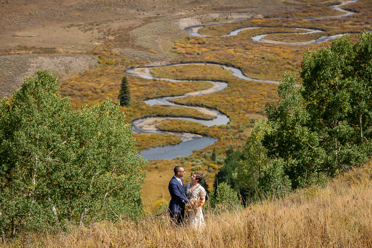 river meanders elope Crested Butte photographer Gunnison photographers Colorado photography - proposal engagement elopement wedding venue - photo by Mountain Magic Media