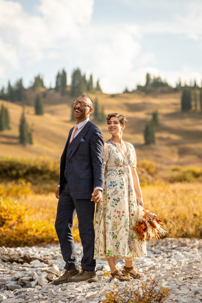 reviews holding hands Crested Butte photographer Gunnison photographers Colorado photography - proposal engagement elopement wedding venue - photo by Mountain Magic Media