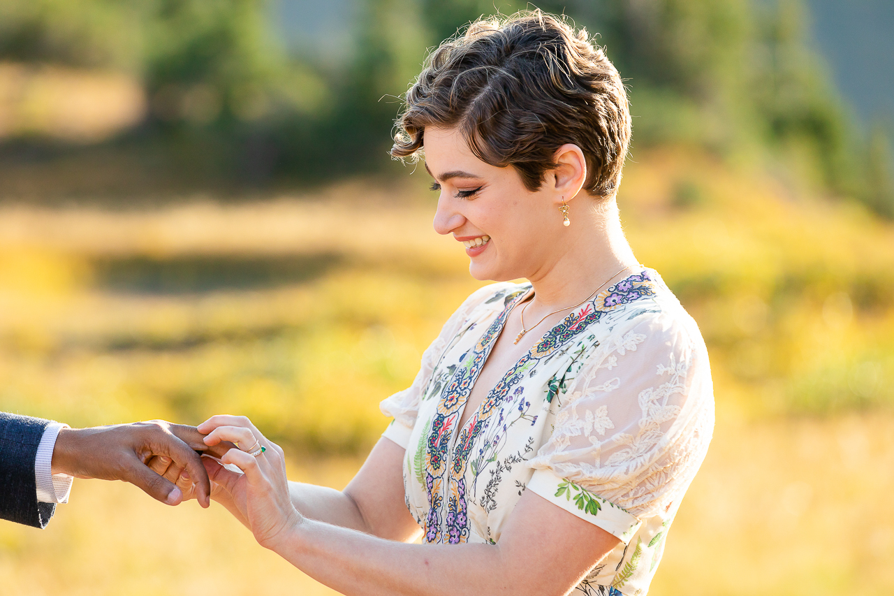 Paradise Divide Loop adventure instead vow of the wild outlovers vows Crested Butte photographer Gunnison photographers Colorado photography - proposal engagement elopement wedding venue - photo by Mountain Magic Media