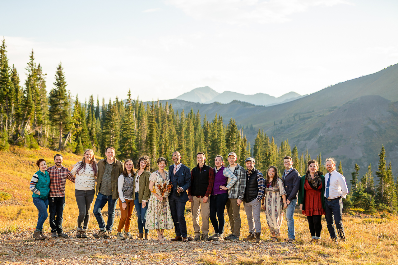 Paradise Divide Loop adventure instead vow of the wild outlovers vows Crested Butte photographer Gunnison photographers Colorado photography - proposal engagement elopement wedding venue - photo by Mountain Magic Media