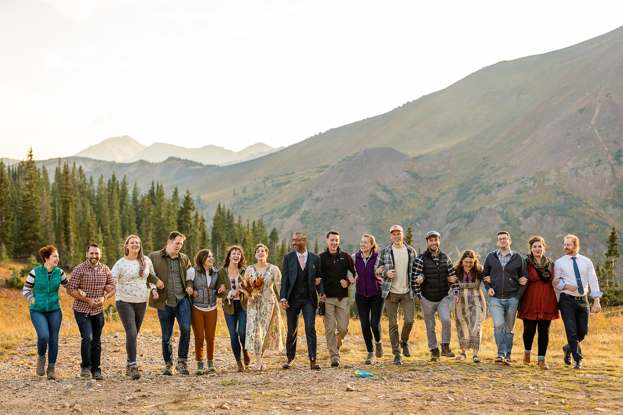 Paradise Divide Loop adventure instead vow of the wild outlovers vows Crested Butte photographer Gunnison photographers Colorado photography - proposal engagement elopement wedding venue - photo by Mountain Magic Media