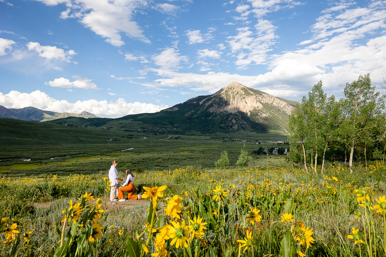 LGBTQ+ friendly business diamond engagement rings Crested Butte photographer Gunnison photographers Colorado photography - proposal engagement elopement wedding venue - photo by Mountain Magic Media