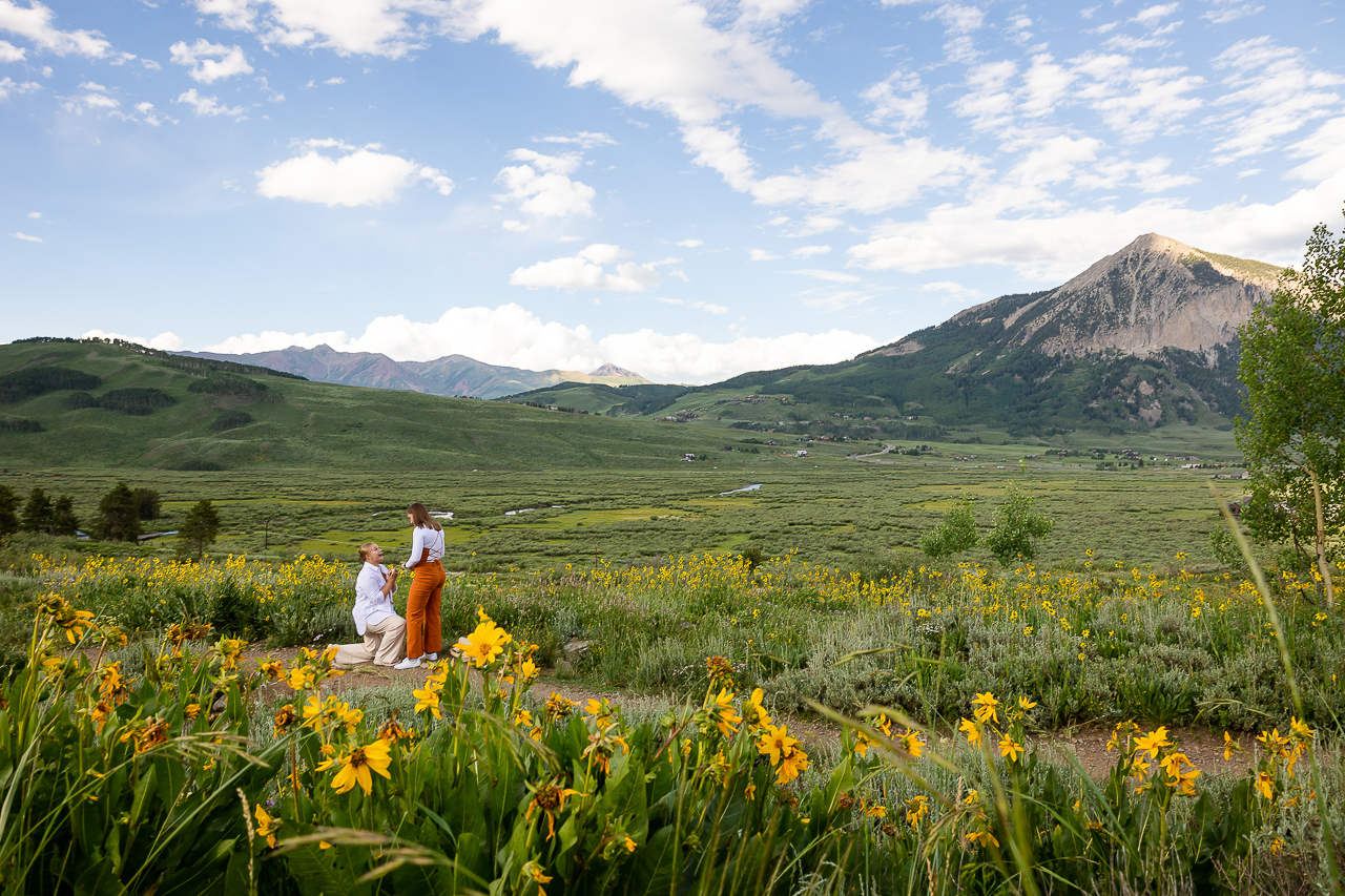 LGBTQ+ friendly business diamond engagement rings Crested Butte photographer Gunnison photographers Colorado photography - proposal engagement elopement wedding venue - photo by Mountain Magic Media