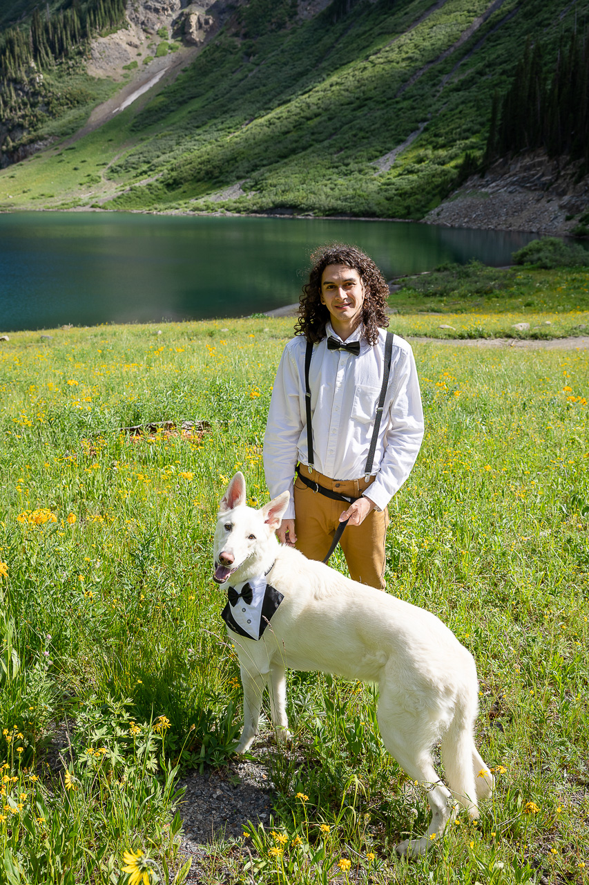 Emerald Lake vows outlovers vow of the wild Adventure Instead elope Crested Butte photographer Gunnison photographers Colorado photography - proposal engagement elopement wedding venue - photo by Mountain Magic Media