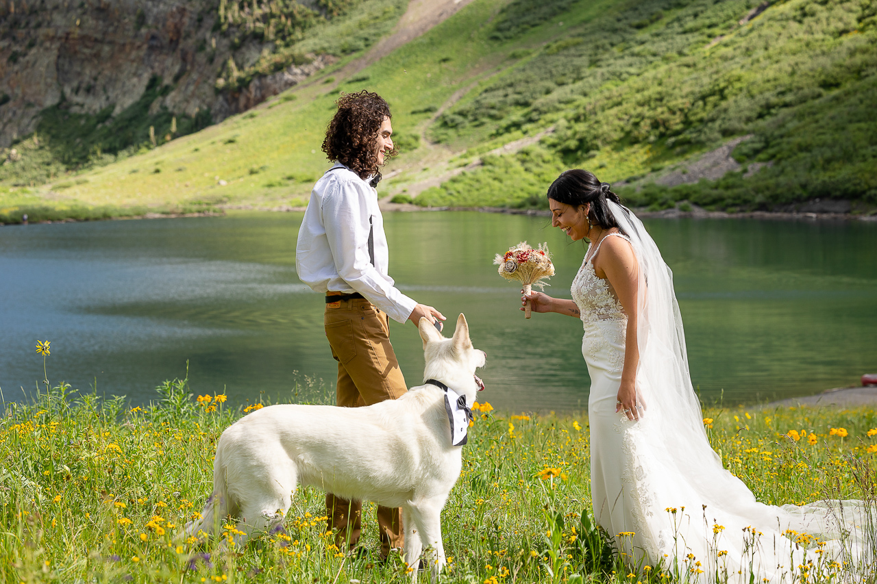 Emerald Lake vows outlovers vow of the wild Adventure Instead elope Crested Butte photographer Gunnison photographers Colorado photography - proposal engagement elopement wedding venue - photo by Mountain Magic Media