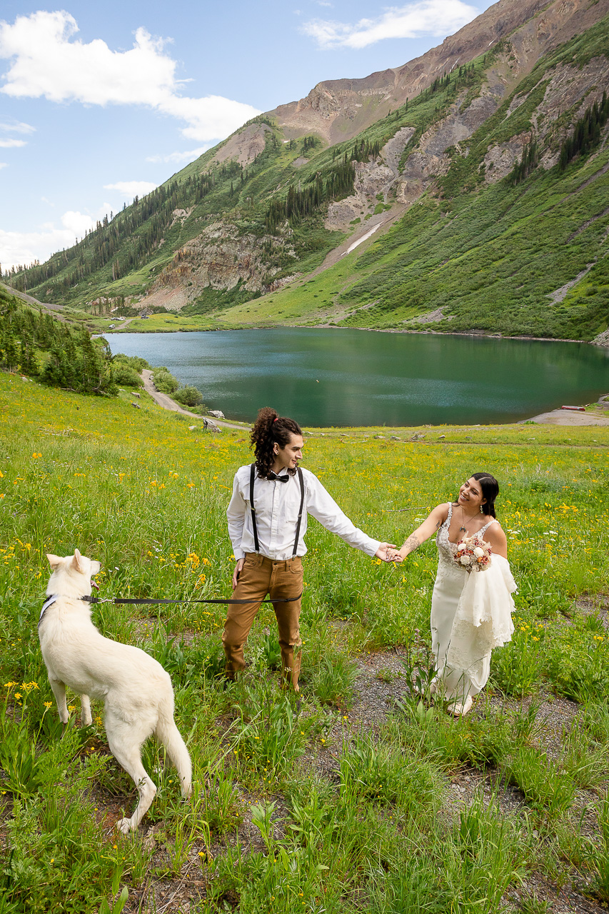 Emerald Lake vows outlovers vow of the wild Adventure Instead elope Crested Butte photographer Gunnison photographers Colorado photography - proposal engagement elopement wedding venue - photo by Mountain Magic Media