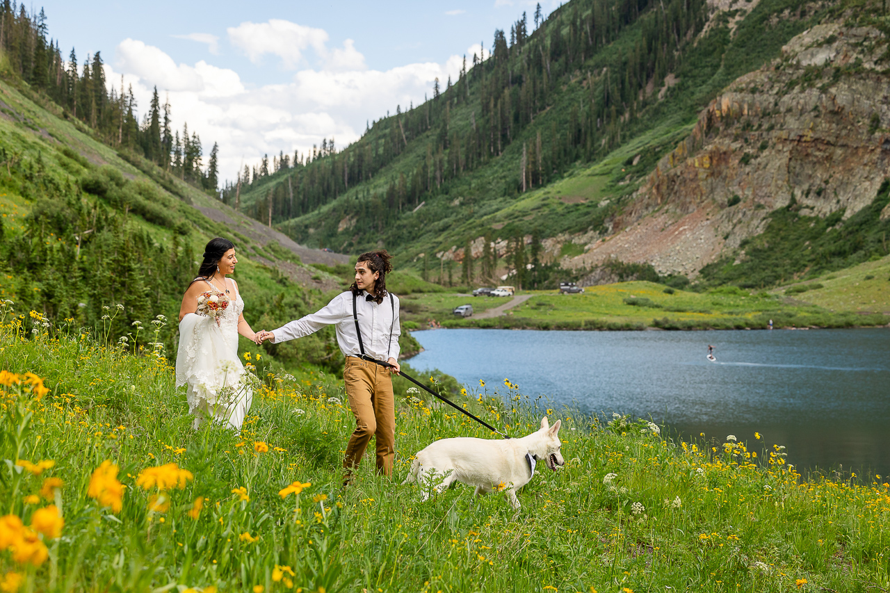 Emerald Lake vows outlovers vow of the wild Adventure Instead elope Crested Butte photographer Gunnison photographers Colorado photography - proposal engagement elopement wedding venue - photo by Mountain Magic Media