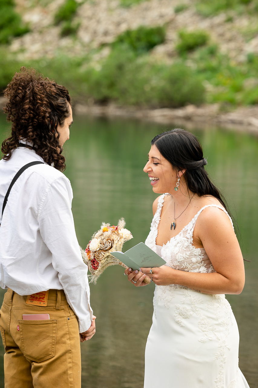 Emerald Lake vows outlovers vow of the wild Adventure Instead elope Crested Butte photographer Gunnison photographers Colorado photography - proposal engagement elopement wedding venue - photo by Mountain Magic Media