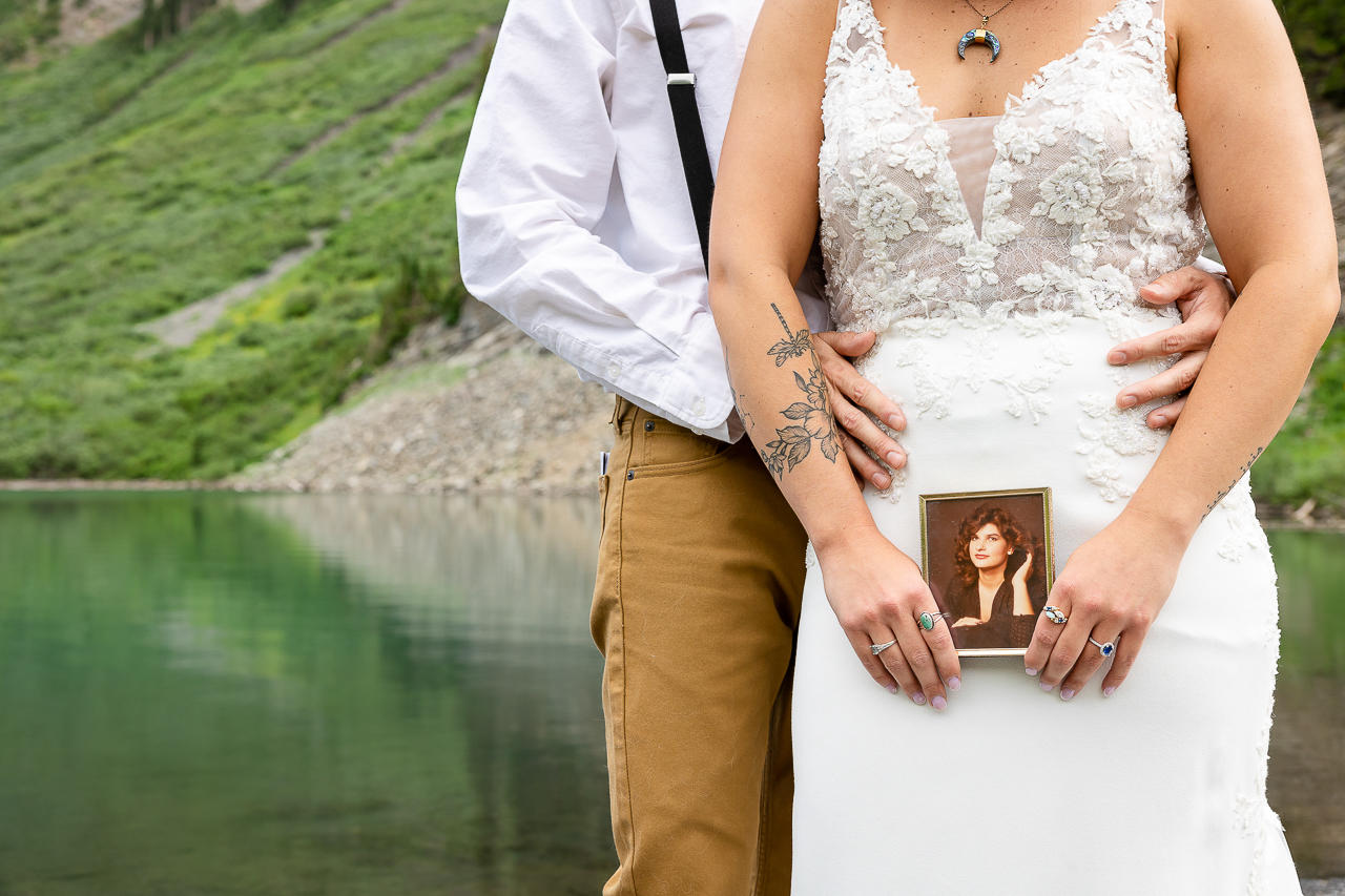 Emerald Lake vows outlovers vow of the wild Adventure Instead elope Crested Butte photographer Gunnison photographers Colorado photography - proposal engagement elopement wedding venue - photo by Mountain Magic Media