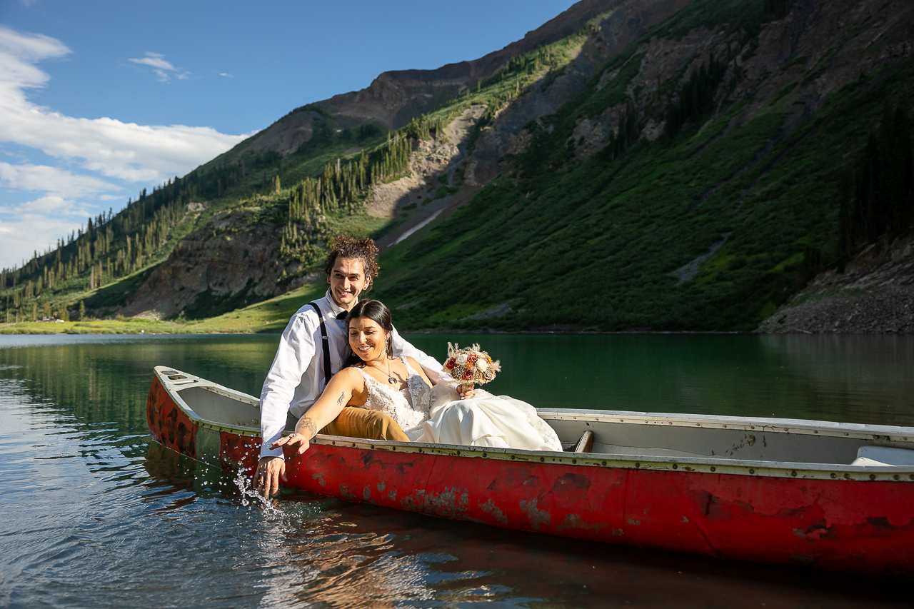 Emerald Lake vows outlovers vow of the wild Adventure Instead elope Crested Butte photographer Gunnison photographers Colorado photography - proposal engagement elopement wedding venue - photo by Mountain Magic Media