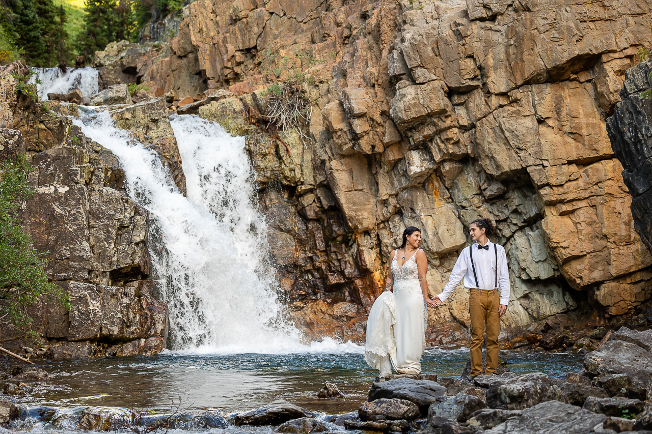 Emerald Lake vows outlovers vow of the wild Adventure Instead elope Crested Butte photographer Gunnison photographers Colorado photography - proposal engagement elopement wedding venue - photo by Mountain Magic Media