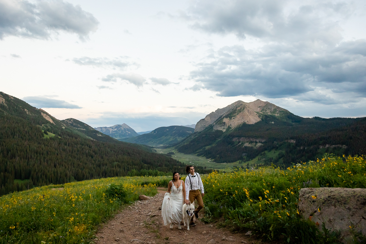 Emerald Lake vows outlovers vow of the wild Adventure Instead elope Crested Butte photographer Gunnison photographers Colorado photography - proposal engagement elopement wedding venue - photo by Mountain Magic Media