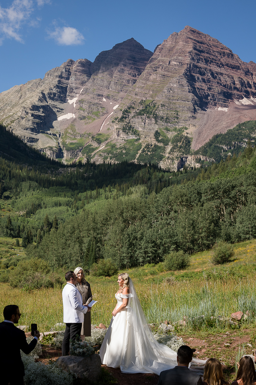 Aspen Maroon Bells view adventure instead vow of the wild outlovers vows newlyweds couple Crested Butte photographer Gunnison photographers Colorado photography - proposal engagement elopement wedding venue - photo by Mountain Magic Media