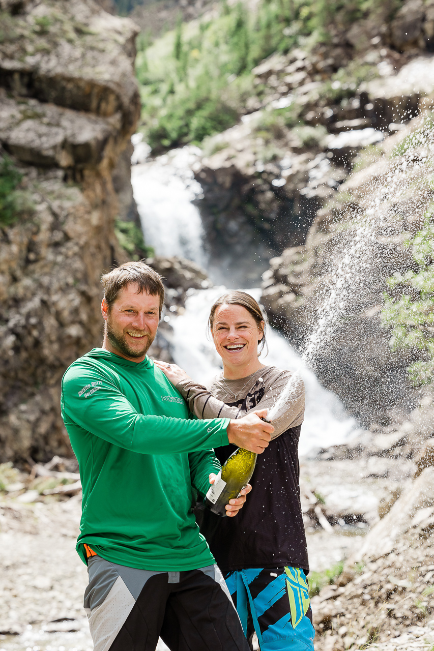 4x4 off-road jeep adventure rental dirtbiking waterfalls dirtbike waterfall Crystal Mill Devils Punchbowl Crested Butte photographer Gunnison photographers Colorado photography - proposal engagement elopement wedding venue - photo by Mountain Magic Media