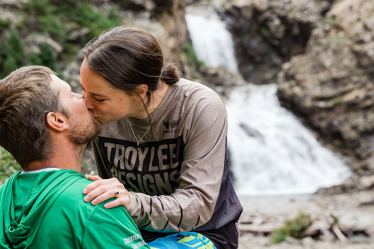 4x4 off-road jeep adventure rental dirtbiking waterfalls dirtbike waterfall Crystal Mill Devils Punchbowl Crested Butte photographer Gunnison photographers Colorado photography - proposal engagement elopement wedding venue - photo by Mountain Magic Media