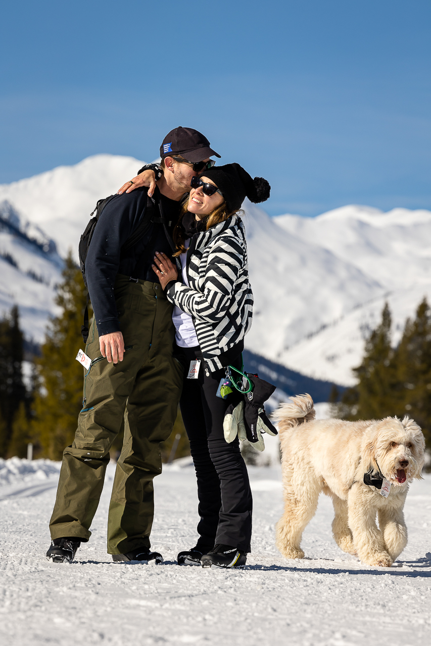 Nordic Center surprise Proposals Land Trust XC ski Crested Butte photographer Gunnison photographers Colorado photography - proposal engagement elopement wedding venue - photo by Mountain Magic Media