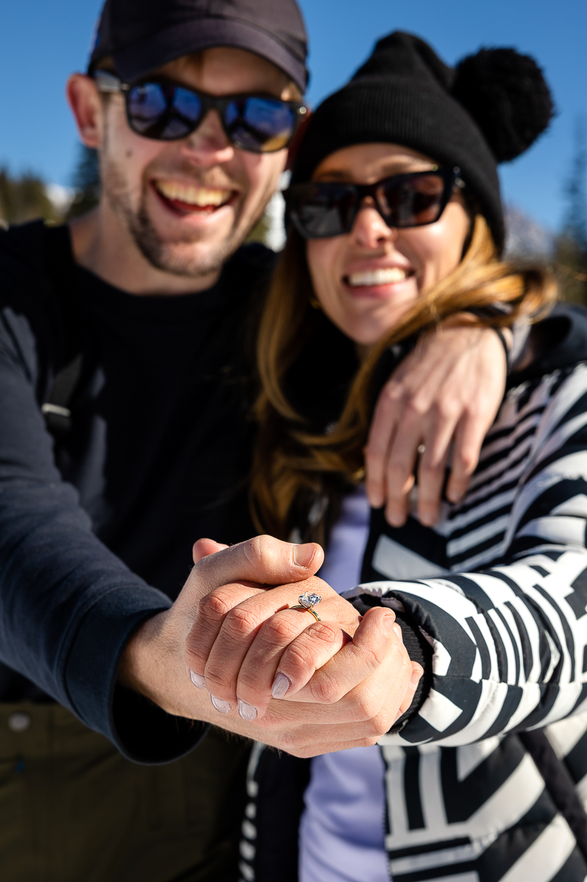 Nordic Center surprise Proposals Land Trust XC ski Crested Butte photographer Gunnison photographers Colorado photography - proposal engagement elopement wedding venue - photo by Mountain Magic Media