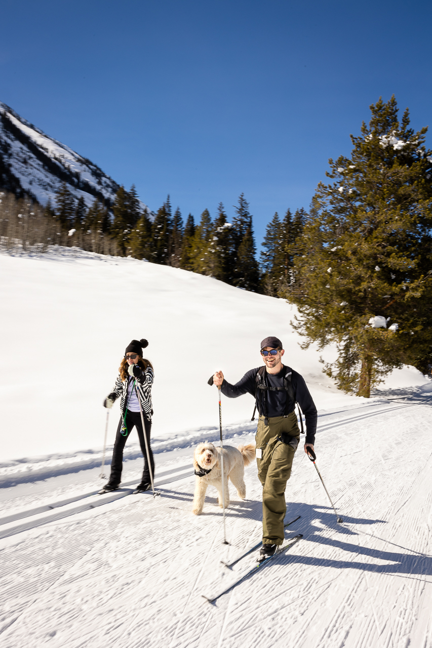 Nordic Center surprise Proposals Land Trust XC ski Crested Butte photographer Gunnison photographers Colorado photography - proposal engagement elopement wedding venue - photo by Mountain Magic Media