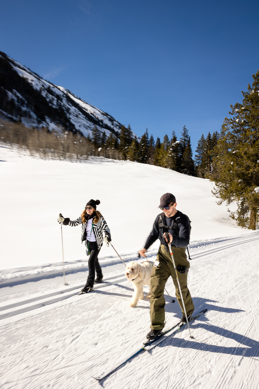 Nordic Center surprise Proposals Land Trust XC ski Crested Butte photographer Gunnison photographers Colorado photography - proposal engagement elopement wedding venue - photo by Mountain Magic Media