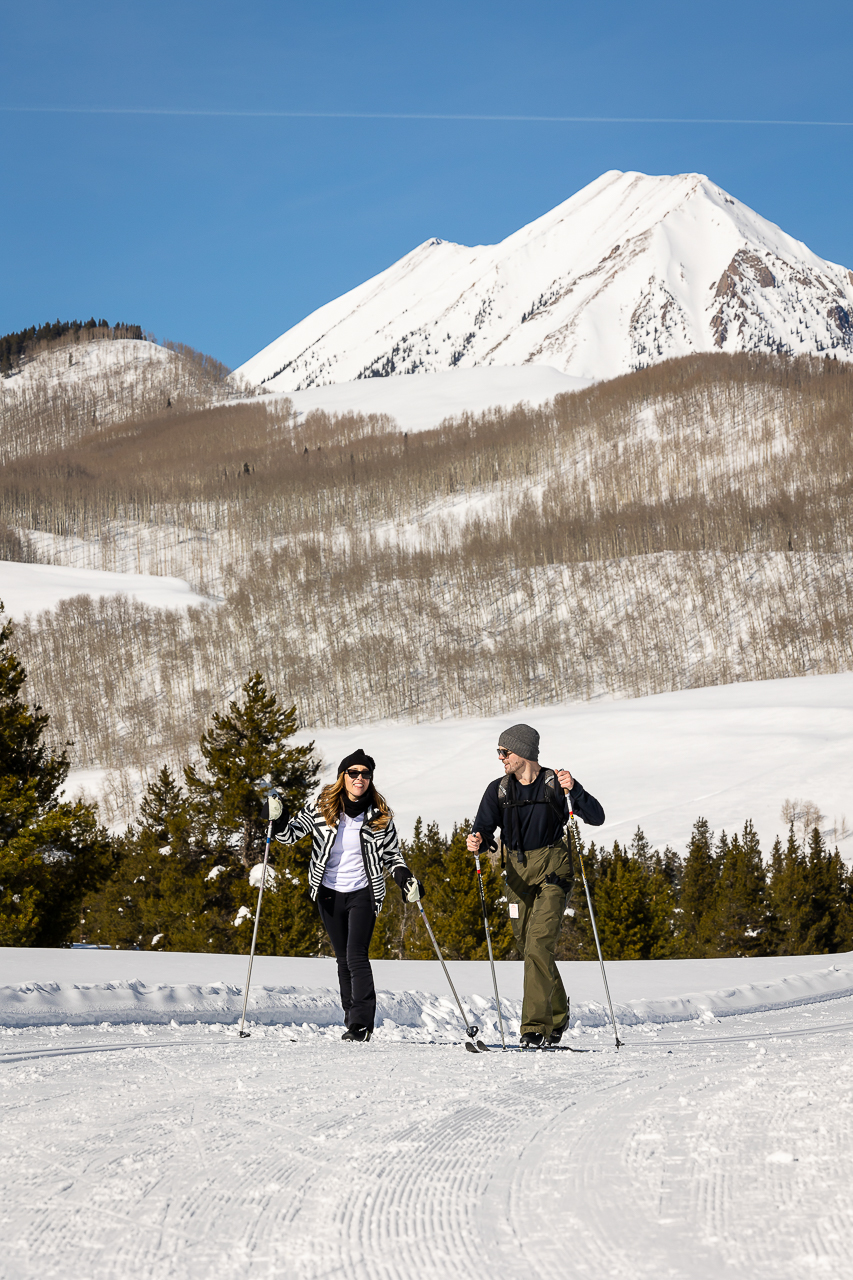 Nordic Center surprise Proposals Land Trust XC ski Crested Butte photographer Gunnison photographers Colorado photography - proposal engagement elopement wedding venue - photo by Mountain Magic Media