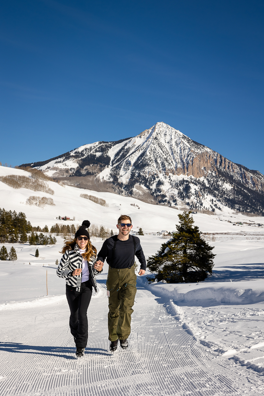 Nordic Center surprise Proposals Land Trust XC ski Crested Butte photographer Gunnison photographers Colorado photography - proposal engagement elopement wedding venue - photo by Mountain Magic Media