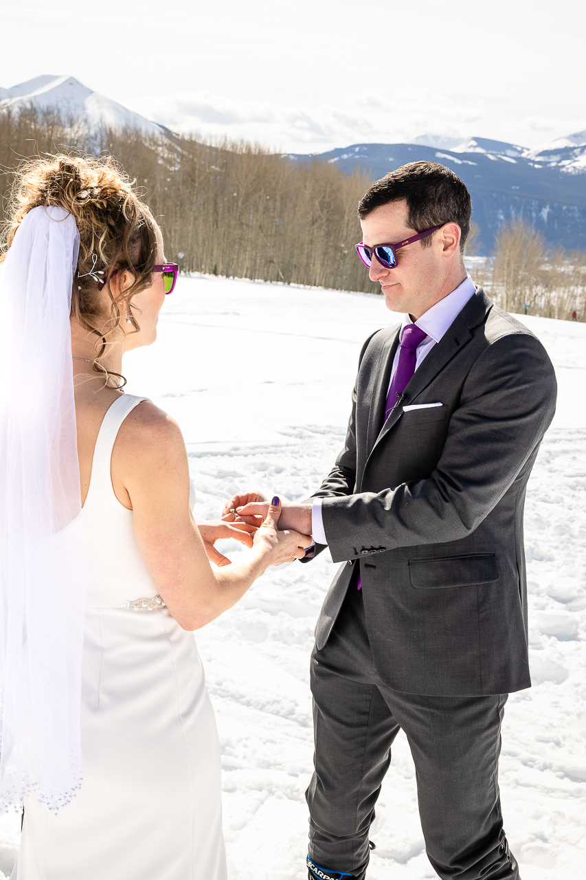 skiing elopement on skis ski the day skicb.com Crested Butte photographer Gunnison photographers Colorado photography - proposal engagement elopement wedding venue - photo by Mountain Magic Media