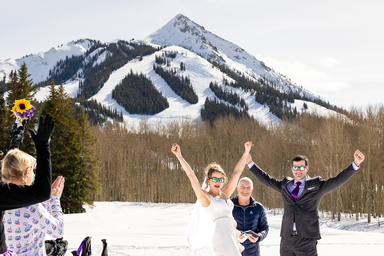 skiing elopement on skis ski the day skicb.com Crested Butte photographer Gunnison photographers Colorado photography - proposal engagement elopement wedding venue - photo by Mountain Magic Media