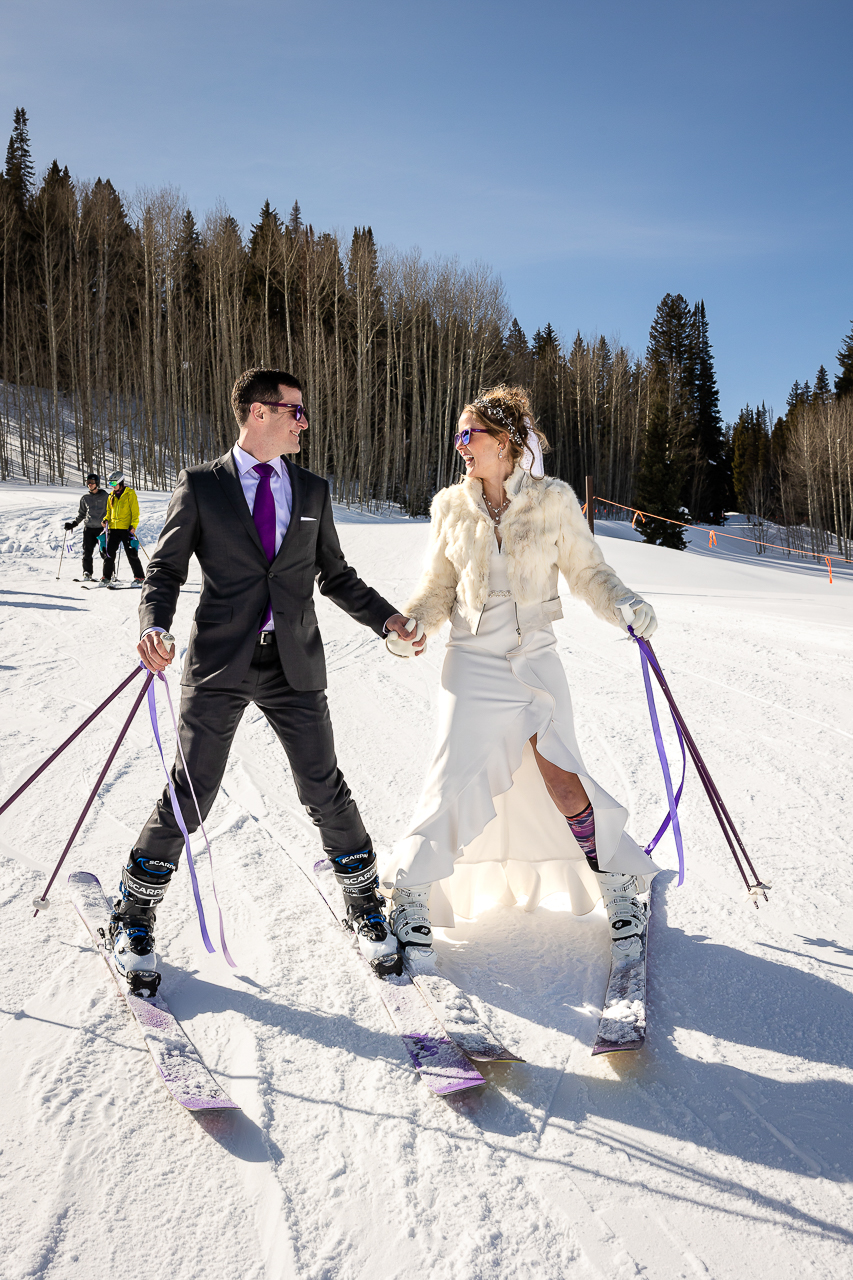 skiing elopement on skis ski the day skicb.com Crested Butte photographer Gunnison photographers Colorado photography - proposal engagement elopement wedding venue - photo by Mountain Magic Media