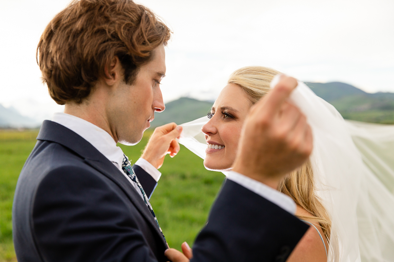 holy smokes blue wedding dress custom florals Crested Butte weddings planner planning photographer Gunnison photographers Colorado photography - proposal engagement elopement wedding venue - photo by Mountain Magic Media