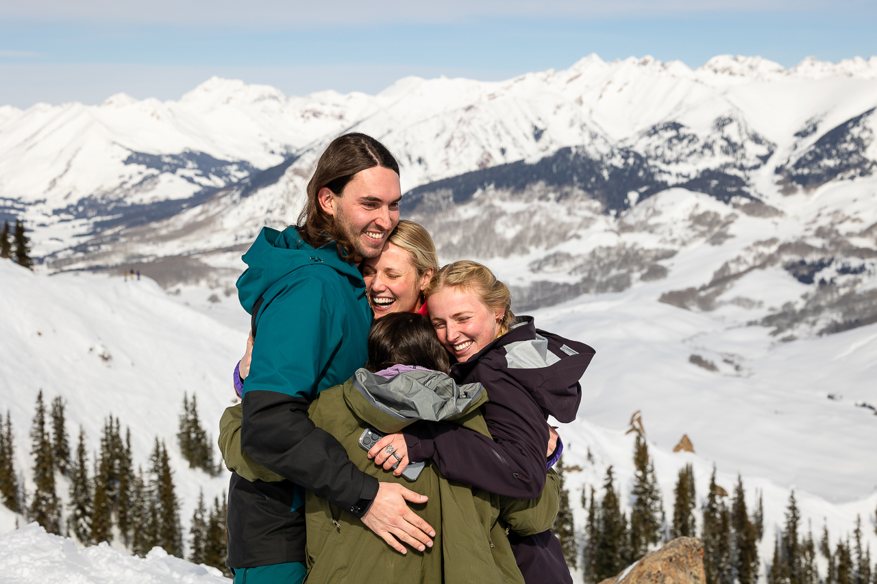 skicb.com ski proposal surprise proposals engaged Crested Butte photographer Gunnison photographers Colorado photography - proposal engagement elopement wedding venue - photo by Mountain Magic Media