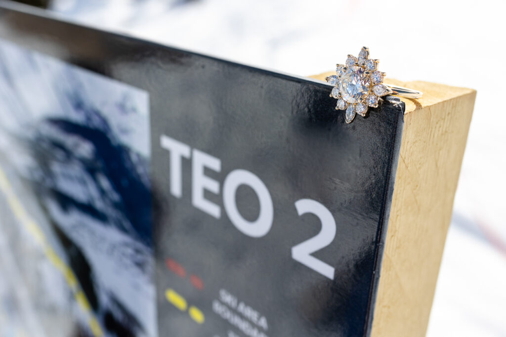teo 2 engagement ring ski surprise proposals Crested Butte photographer Gunnison photographers Colorado photography - proposal engagement elopement wedding venue - photo by Mountain Magic Media