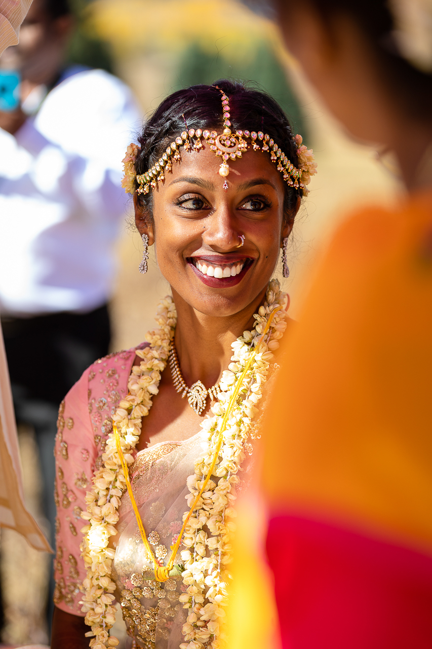 Mt. CB fall Indian wedding ceremony colorful aspen leaves Crested Butte photographer Gunnison photographers Colorado photography - proposal engagement elopement wedding venue - photo by Mountain Magic Media