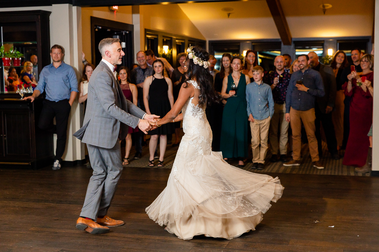 dancing reception Crested Butte photographer Gunnison photographers Colorado photography - proposal engagement elopement wedding venue - photo by Mountain Magic Media