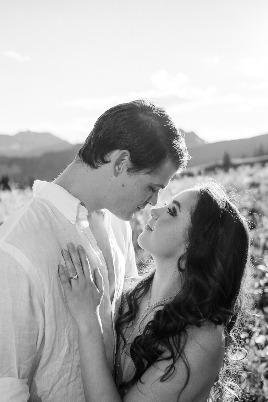 engaged couple review testimonial mountains Crested Butte photographer Gunnison photographers Colorado photography - proposal engagement elopement wedding venue - photo by Mountain Magic Media