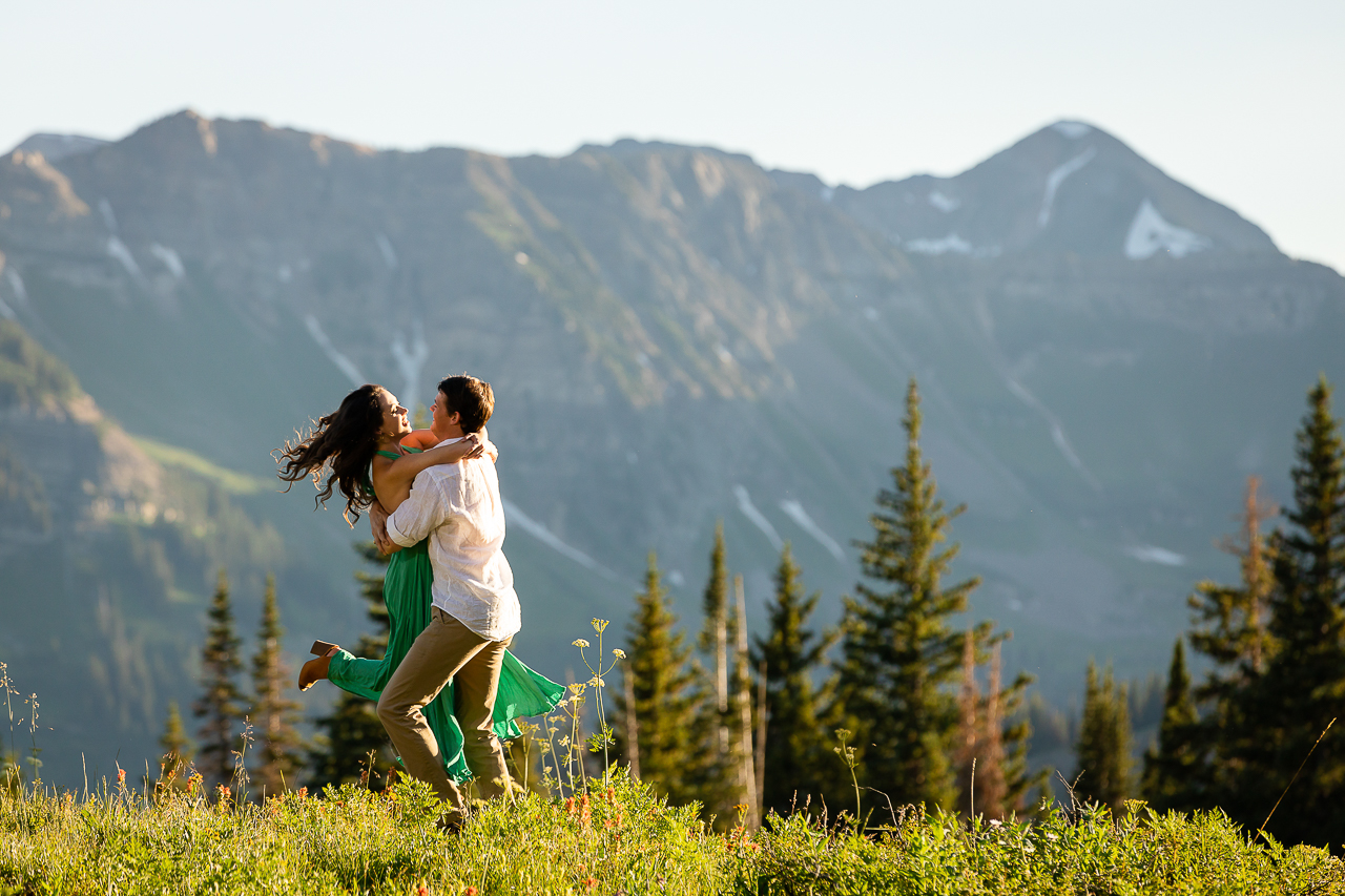 engaged couple review testimonial mountains Crested Butte photographer Gunnison photographers Colorado photography - proposal engagement elopement wedding venue - photo by Mountain Magic Media