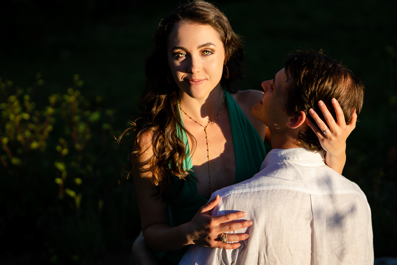 engaged couple review testimonial mountains Crested Butte photographer Gunnison photographers Colorado photography - proposal engagement elopement wedding venue - photo by Mountain Magic Media