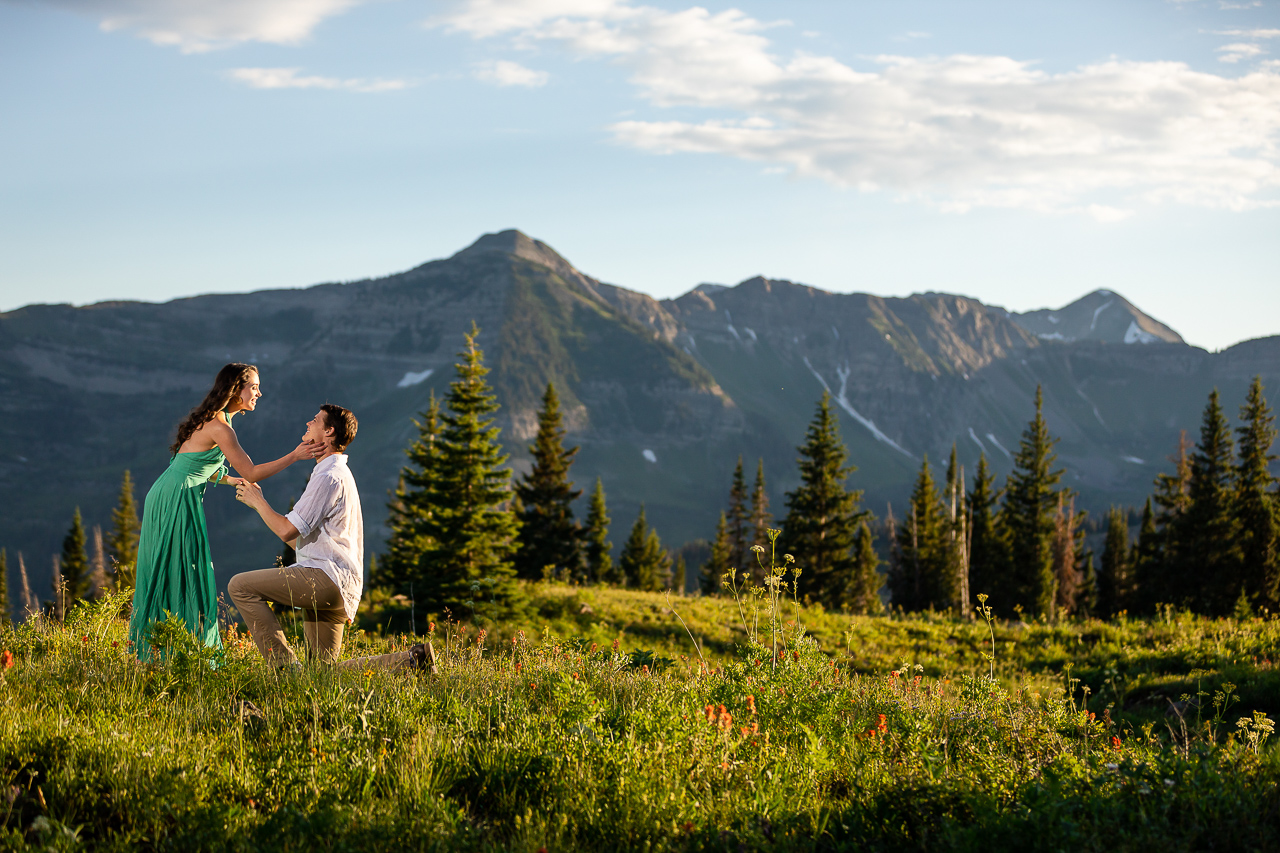 engaged couple review testimonial mountains Crested Butte photographer Gunnison photographers Colorado photography - proposal engagement elopement wedding venue - photo by Mountain Magic Media