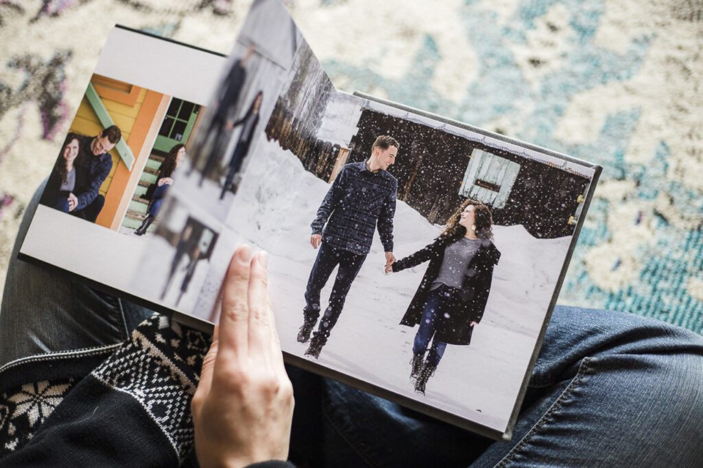 keepsakes albums Crested Butte photographer Gunnison photographers Colorado photography - proposal engagement elopement wedding venue - photo by Mountain Magic Media