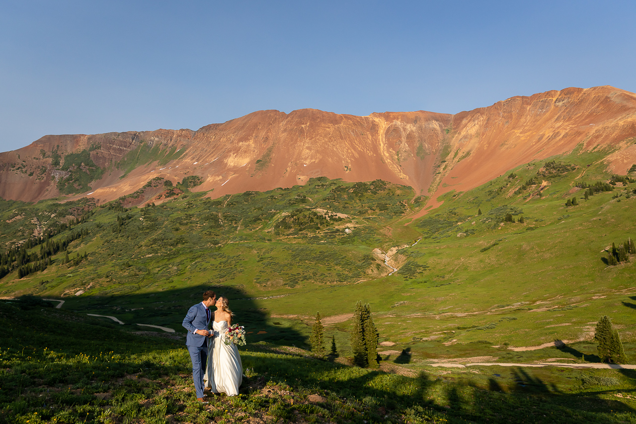 first look Maroon Bells elope Crested Butte photographer Gunnison photographers Colorado photography - proposal engagement elopement wedding venue - photo by Mountain Magic Media