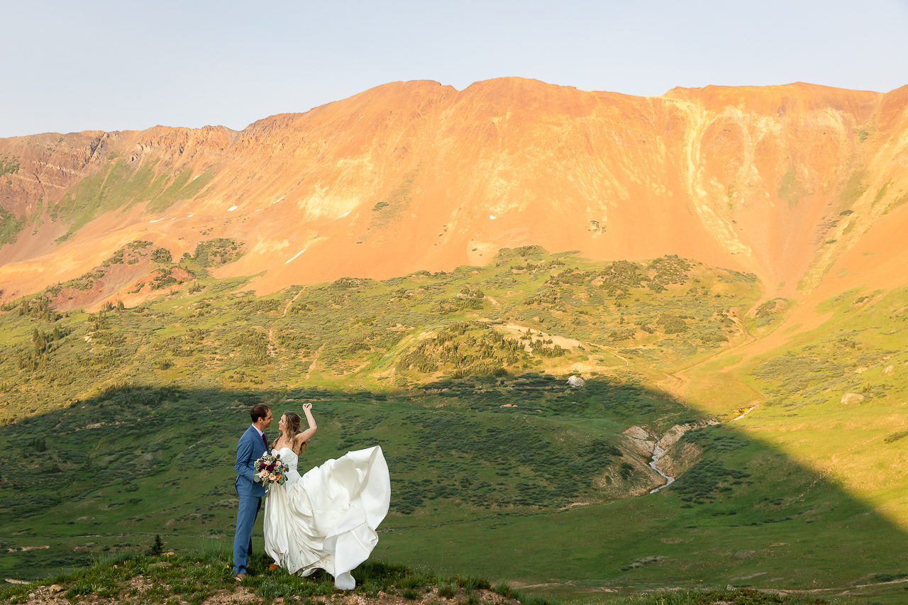 Paradise Divide Loop adventure instead vows outlovers vow ceremony elope Crested Butte photographer Gunnison photographers Colorado photography - proposal engagement elopement wedding venue - photo by Mountain Magic Media