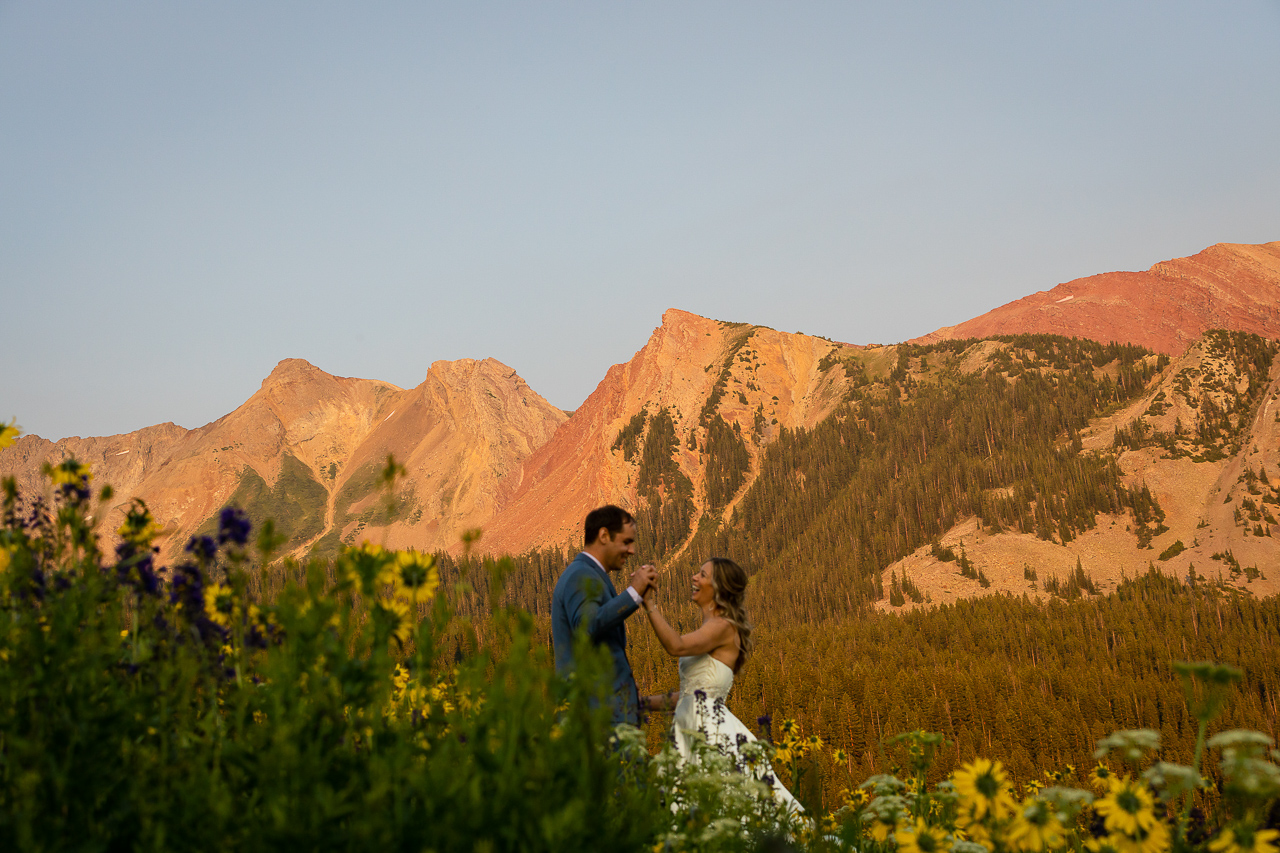 Paradise Divide Loop adventure instead vows outlovers vow ceremony elope Crested Butte photographer Gunnison photographers Colorado photography - proposal engagement elopement wedding venue - photo by Mountain Magic Media