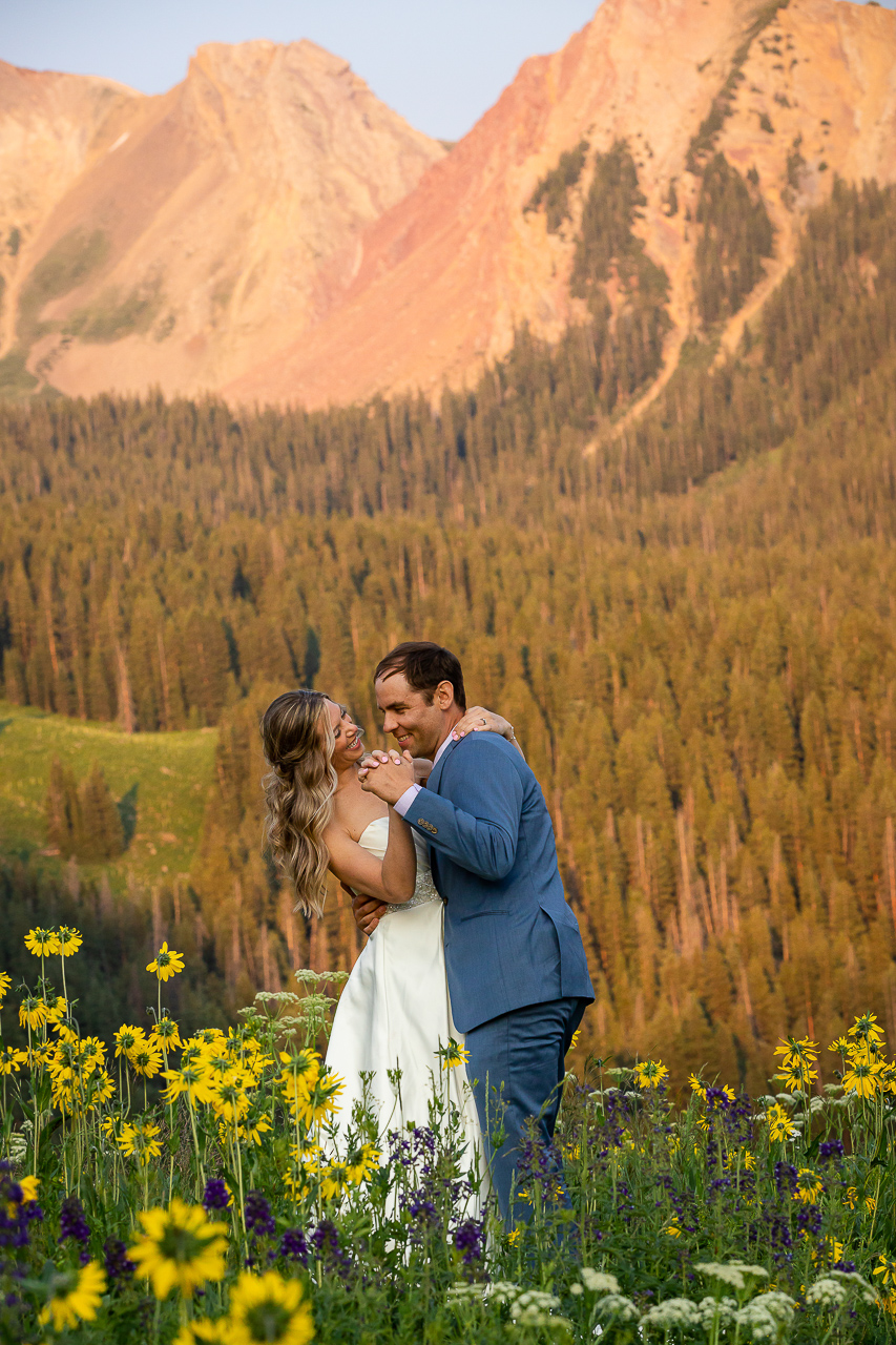 Paradise Divide Loop adventure instead vows outlovers vow ceremony elope Crested Butte photographer Gunnison photographers Colorado photography - proposal engagement elopement wedding venue - photo by Mountain Magic Media