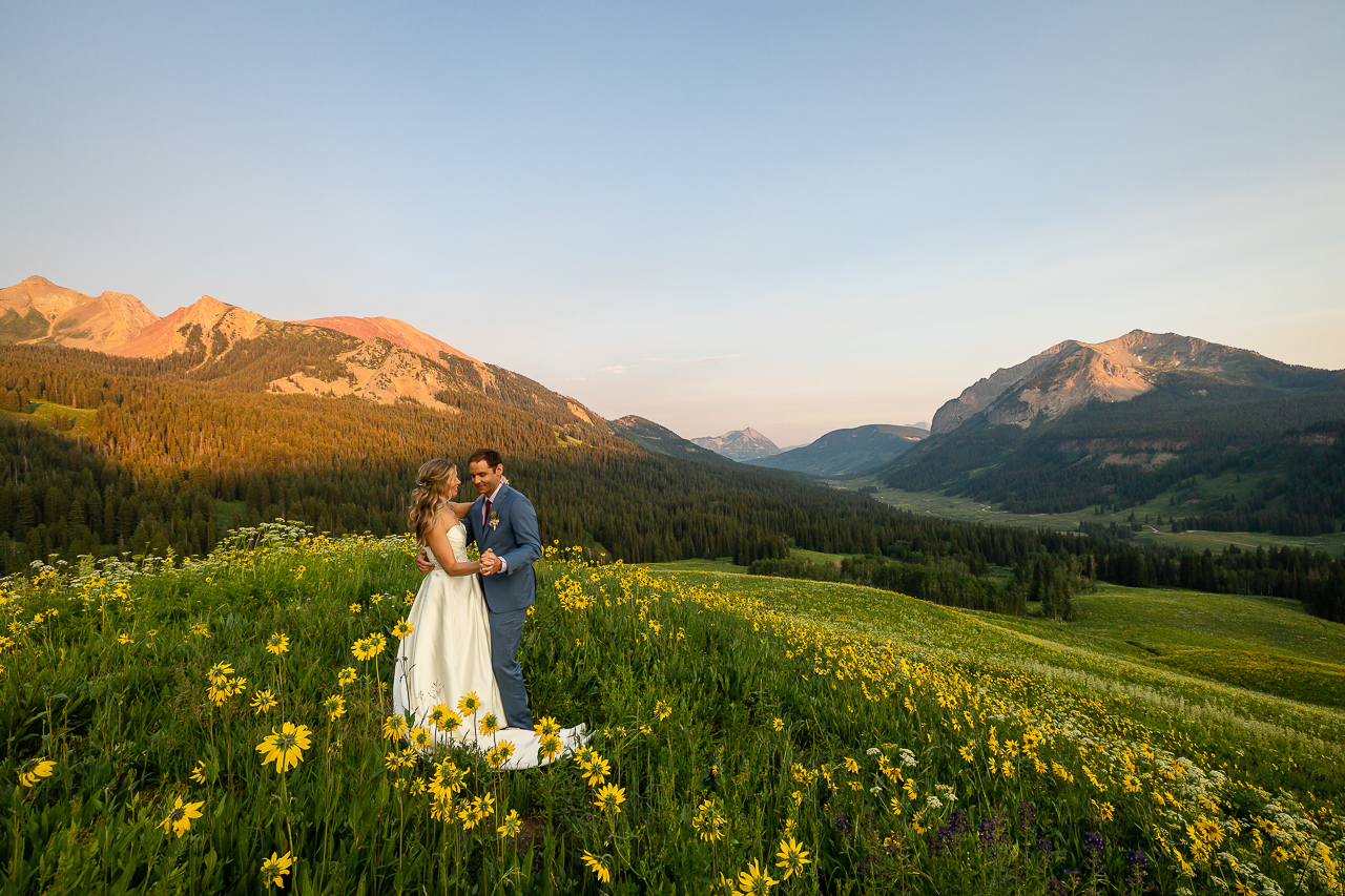 Paradise Divide Loop adventure instead vows outlovers vow ceremony elope Crested Butte photographer Gunnison photographers Colorado photography - proposal engagement elopement wedding venue - photo by Mountain Magic Media