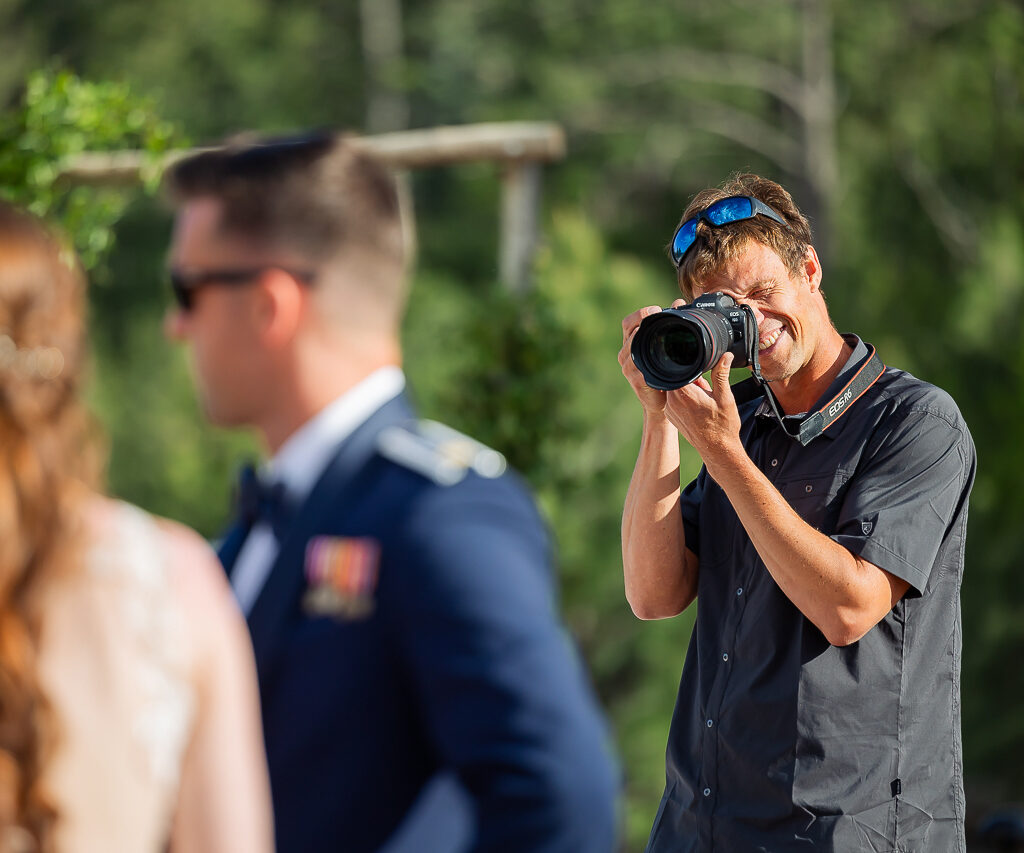 behind the scenes - T - about us bio - photographer Wedding Engagement Proposal Couples Photographers - photo by Mountain Magic Media