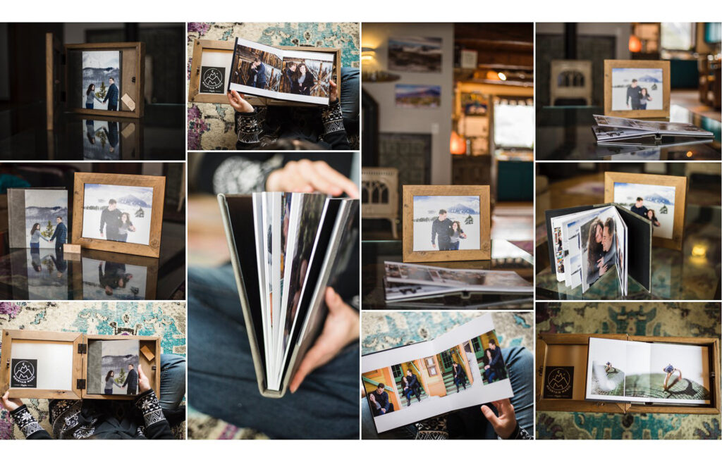 keepsake albums prints Crested Butte photographer Gunnison photographers Colorado photography - proposal engagement elopement wedding venue - photo by Mountain Magic Media