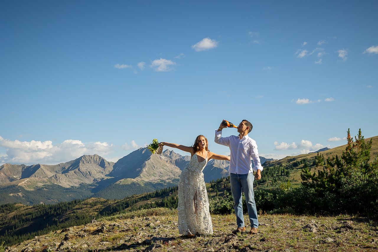 proposal engagement top of Cottonwood Pass Colorado photographer surprise proposals ideas