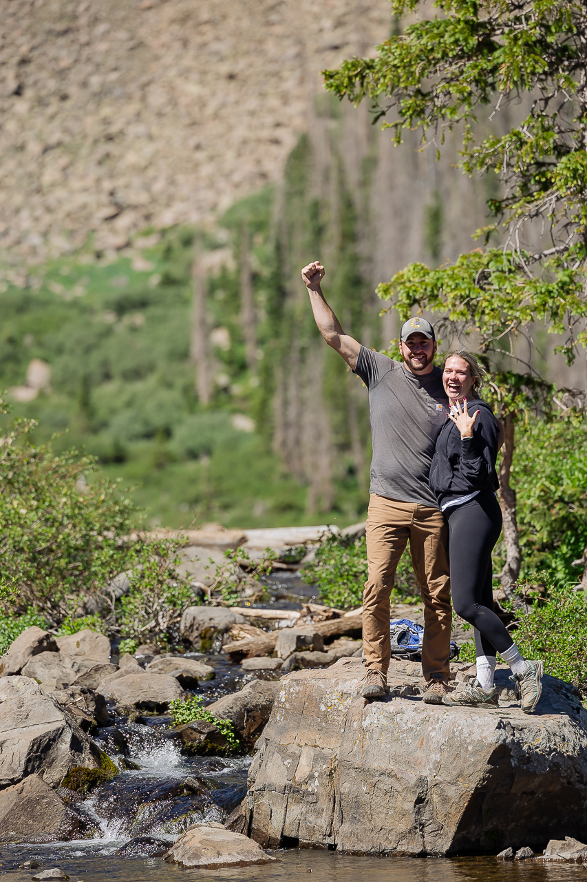 Westcliffe photographer Colorado photography high alpine lake proposal adventure session elopement wedding engagement ring jeep rental offroad high clearance 4x4 tour - photo by Mountain Magic Media