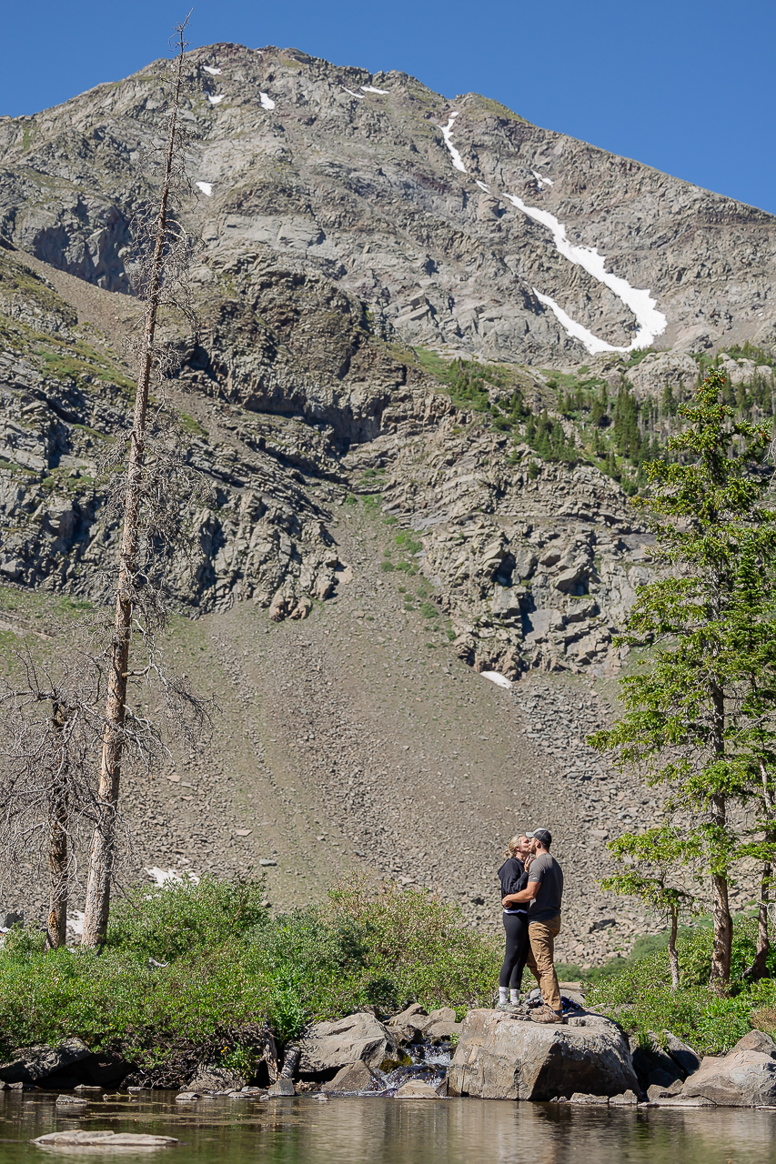 Westcliffe photographer Colorado photography high alpine lake proposal adventure session elopement wedding engagement ring jeep rental offroad high clearance 4x4 tour - photo by Mountain Magic Media